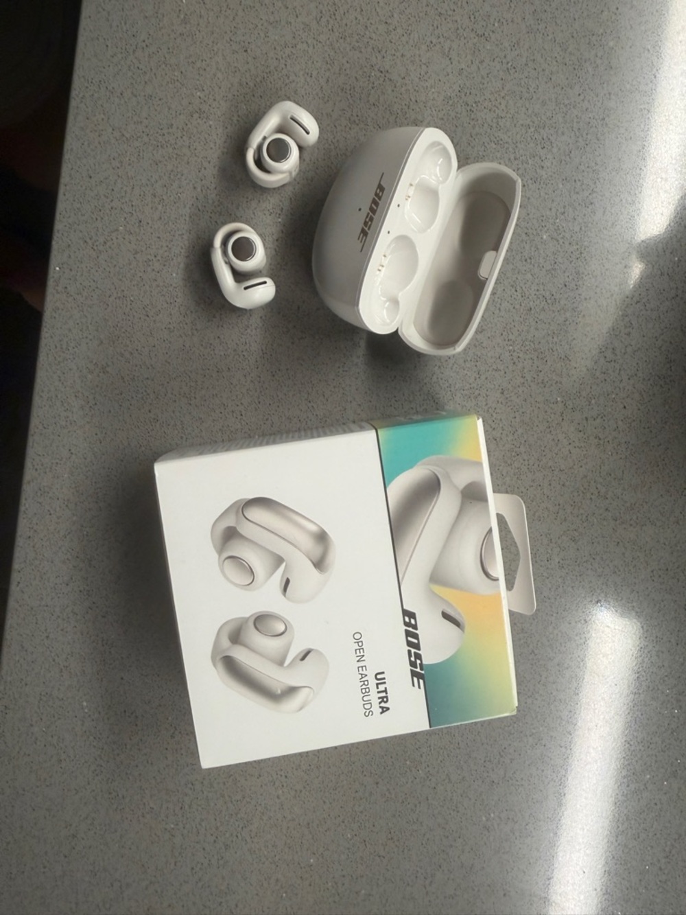Bose Ultra Open Earbuds - White - Picture 5 of 5